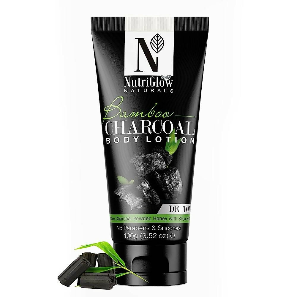 NutriGlow Natural????s Bamboo Charcoal Body Lotion - BUDNEN