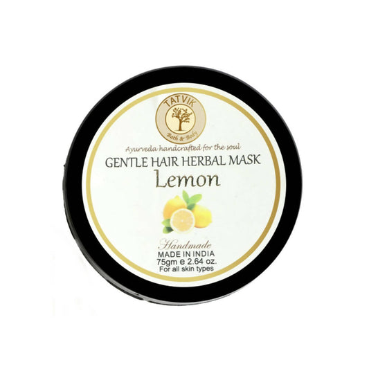 Tatvik Ayurveda Lemon Gentle Herbal Hair Mask -  buy in usa 