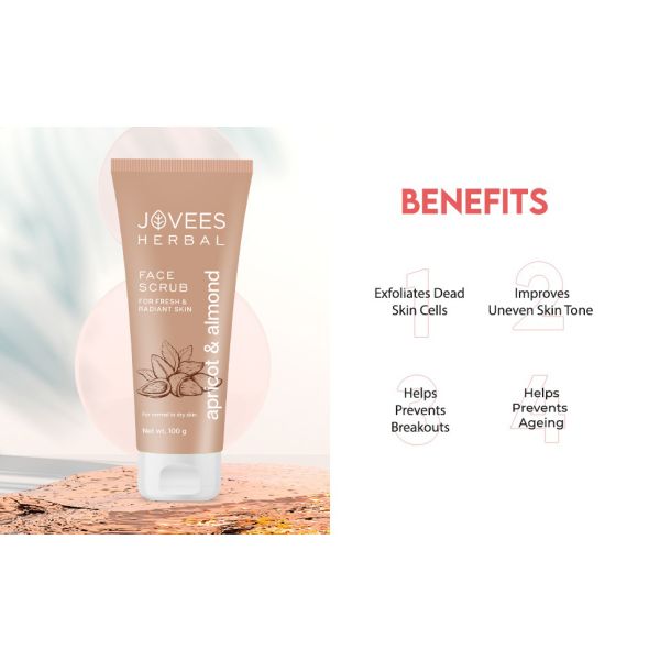 Jovees Apricot & Almond Face Scrub