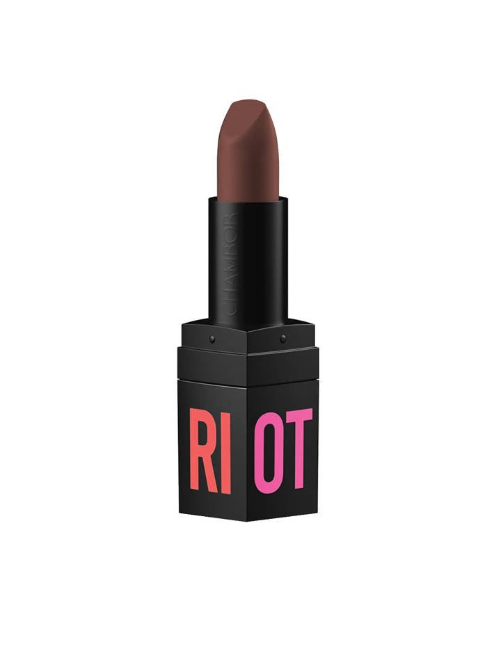 Chambor Brown Matte Riot Lipstick 287