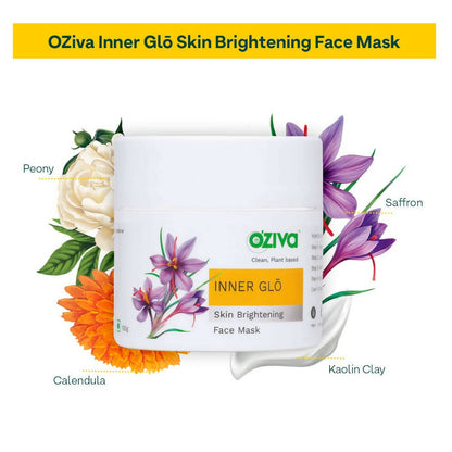 OZiva Inner Glo Skin Brightening Face Mask