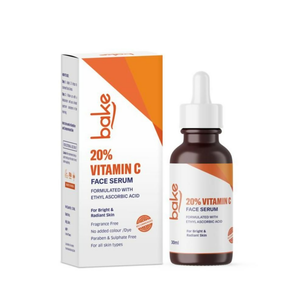 Bake 20% Vitamin C Face Serum With Ethyl Ascorbic Acid