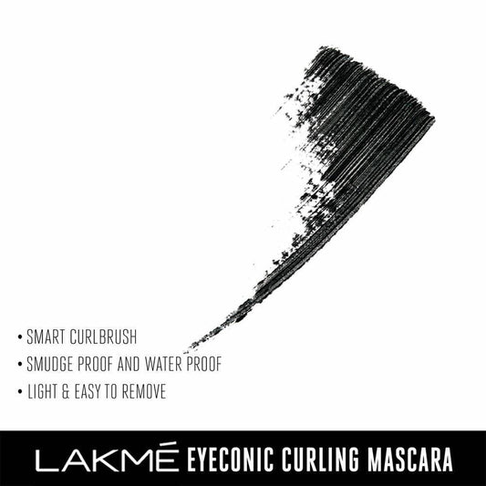 Lakme Eyeconic Lash Curling Black Mascara