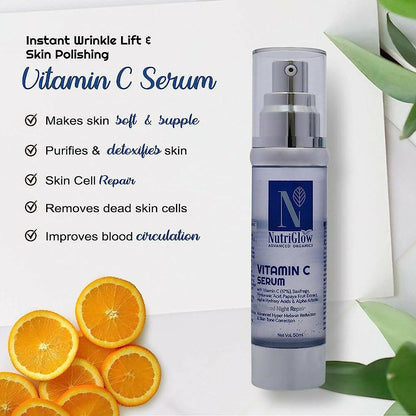 NutriGlow Advanced Organics Vitamin C Serum For Face