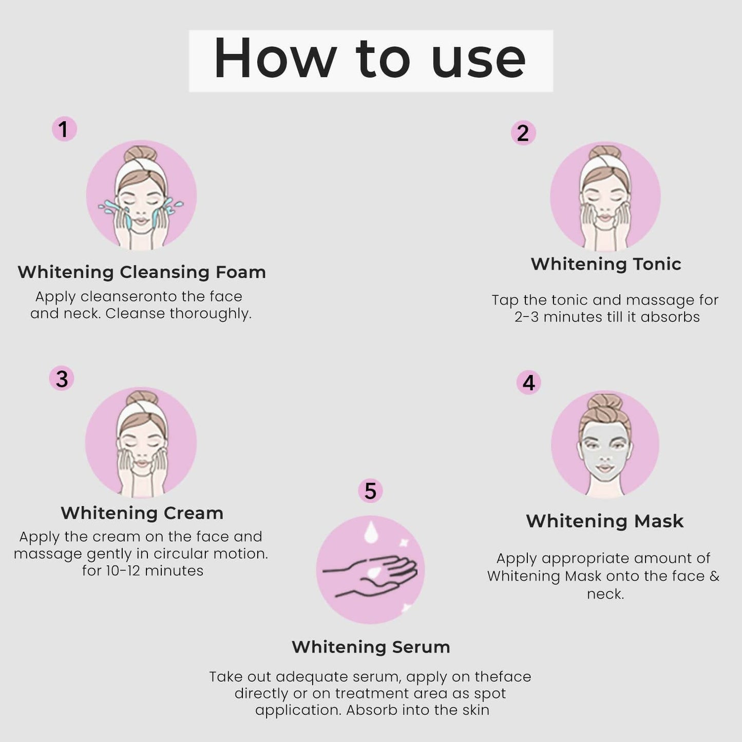 Professional O3+ Whitening Facial Kit for Tan-Pigmented Skin