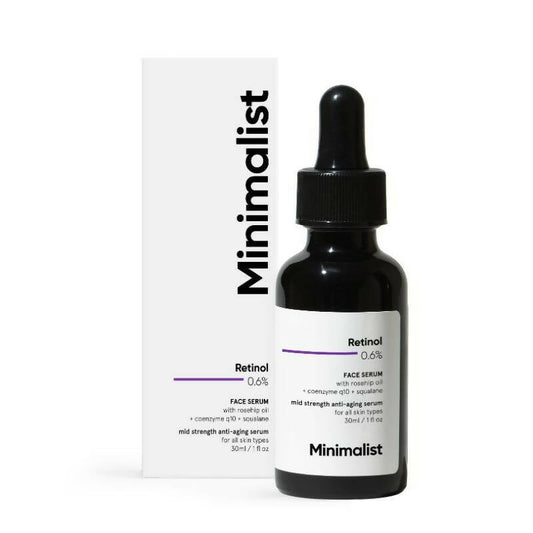 Minimalist Retinol 0.6% Face Serum - BUDNEN