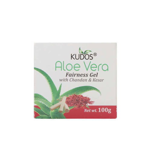 Kudos Ayurveda Aloe Vera Fairness Gel With Chandan & Kesar