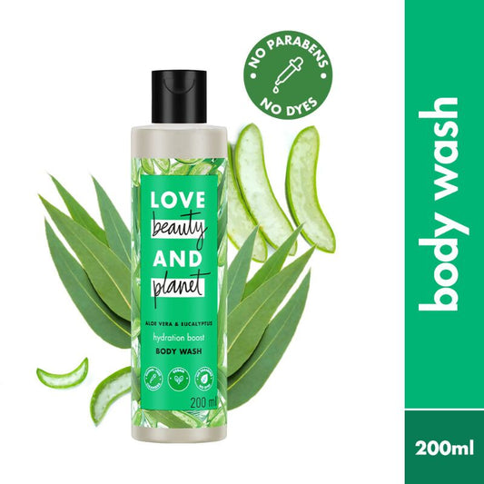 Love Beauty And Planet Aloe Vera & Eucalyptus Refreshing Body Wash