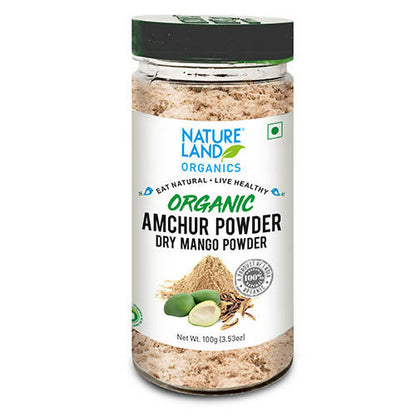 Nature Land Organics Amchur Powder (Dry Mango) -  USA, Australia, Canada 