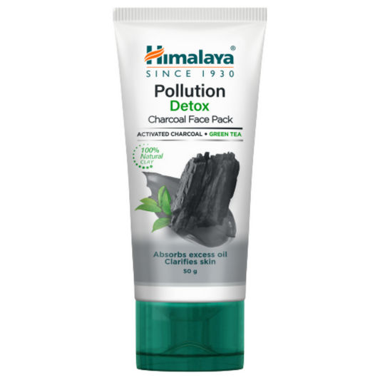 Himalaya Herbals Pollution Detox Charcoal Face Pack - BUDNE