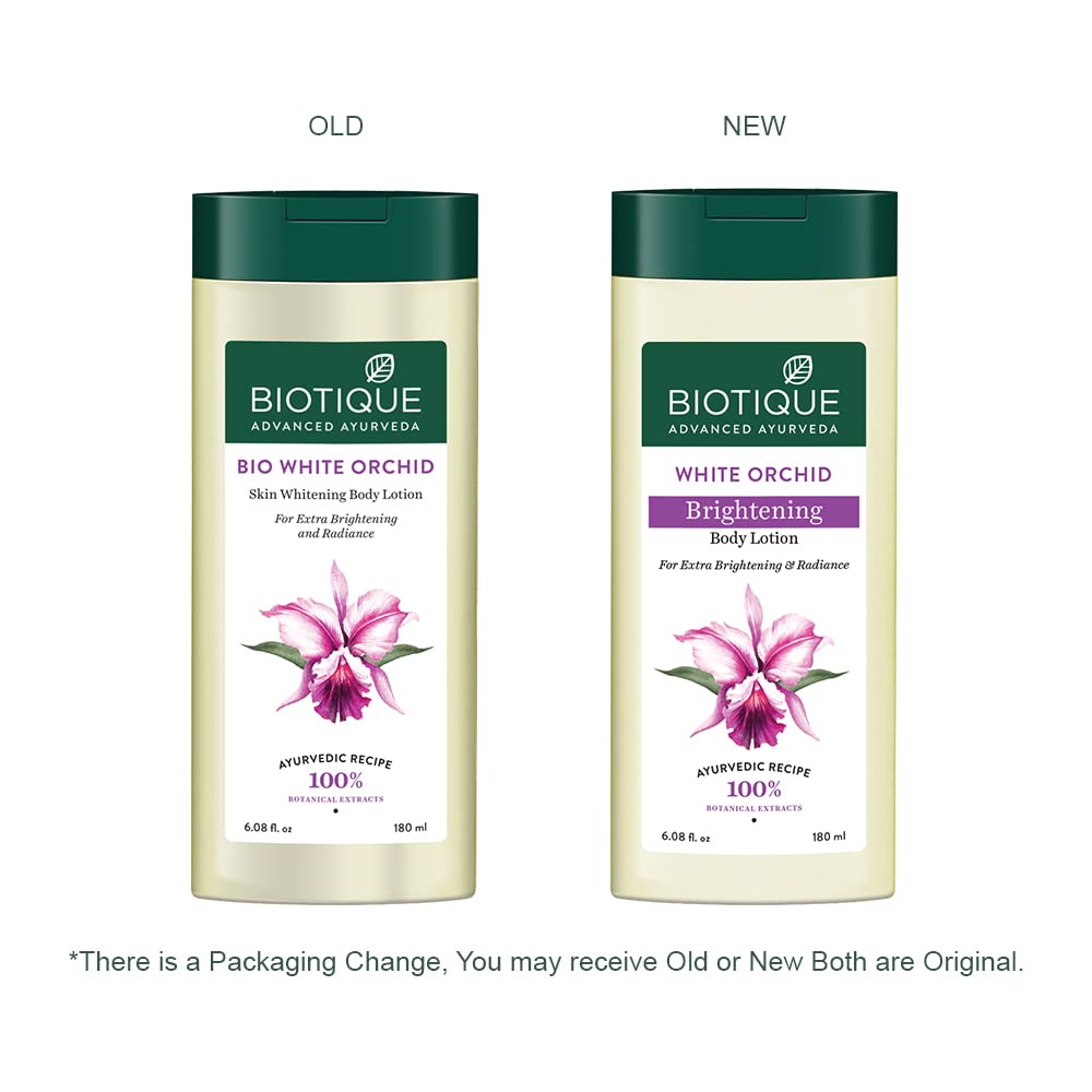 Biotique Advanced Ayurveda Bio White Orchid Skin Whitening Body Lotion