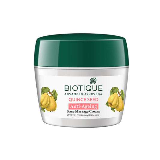 Biotique Advanced Ayurveda Bio Quince Seed Nourishing Face Massage Cream - BUDNE