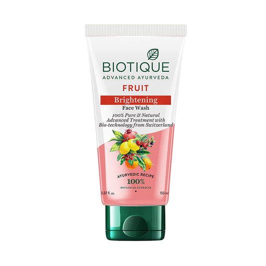 Biotique Advanced Ayurveda Fruit Brightening Face Wash - BUDNE