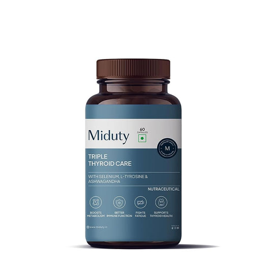 Miduty by Palak Notes Triple Thyroid Care Capsules - BUDNE