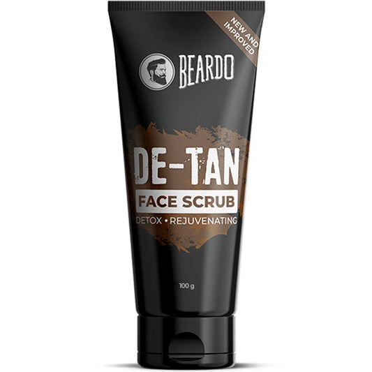 Beardo De-Tan Caffeine Face Scrub - BUDNE