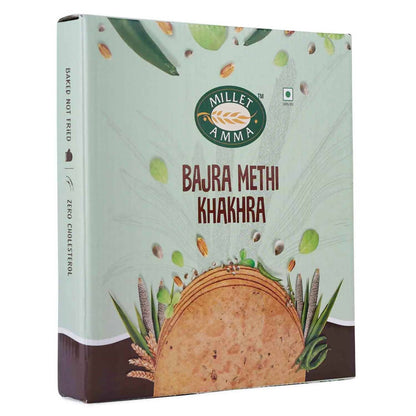 Millet Amma Bajra Methi Khakhra