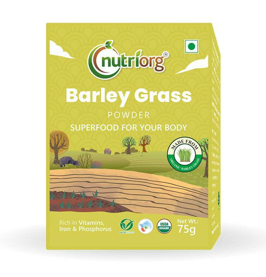 Nutriorg Certified Organic Barley Grass Powder - BUDEN