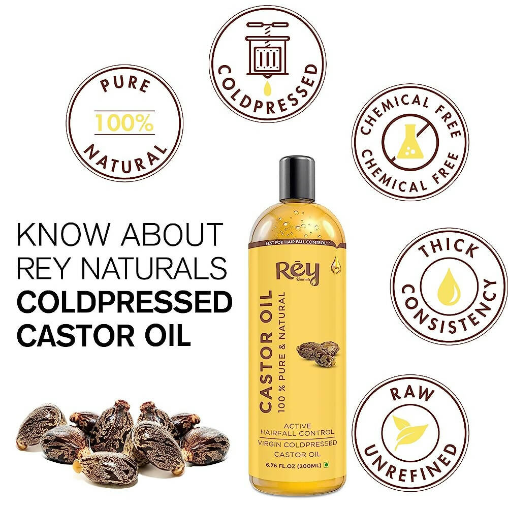 Rey Naturals Castor Oil