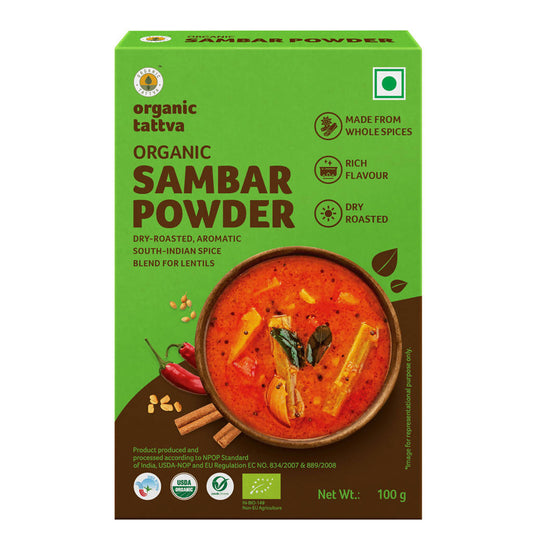 Organic Tattva Sambar Powder