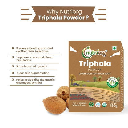 Nutriorg Triphala Powder