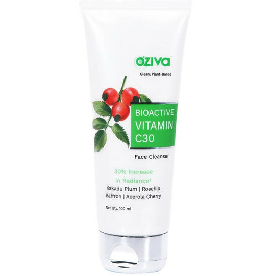 OZiva Bioactive Vitamin C30 Face Cleanser - BUDNEN