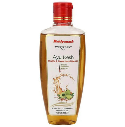 Baidyanath Jhansi Ayu Kesh Healthy And Strong Herbal Hair Oil