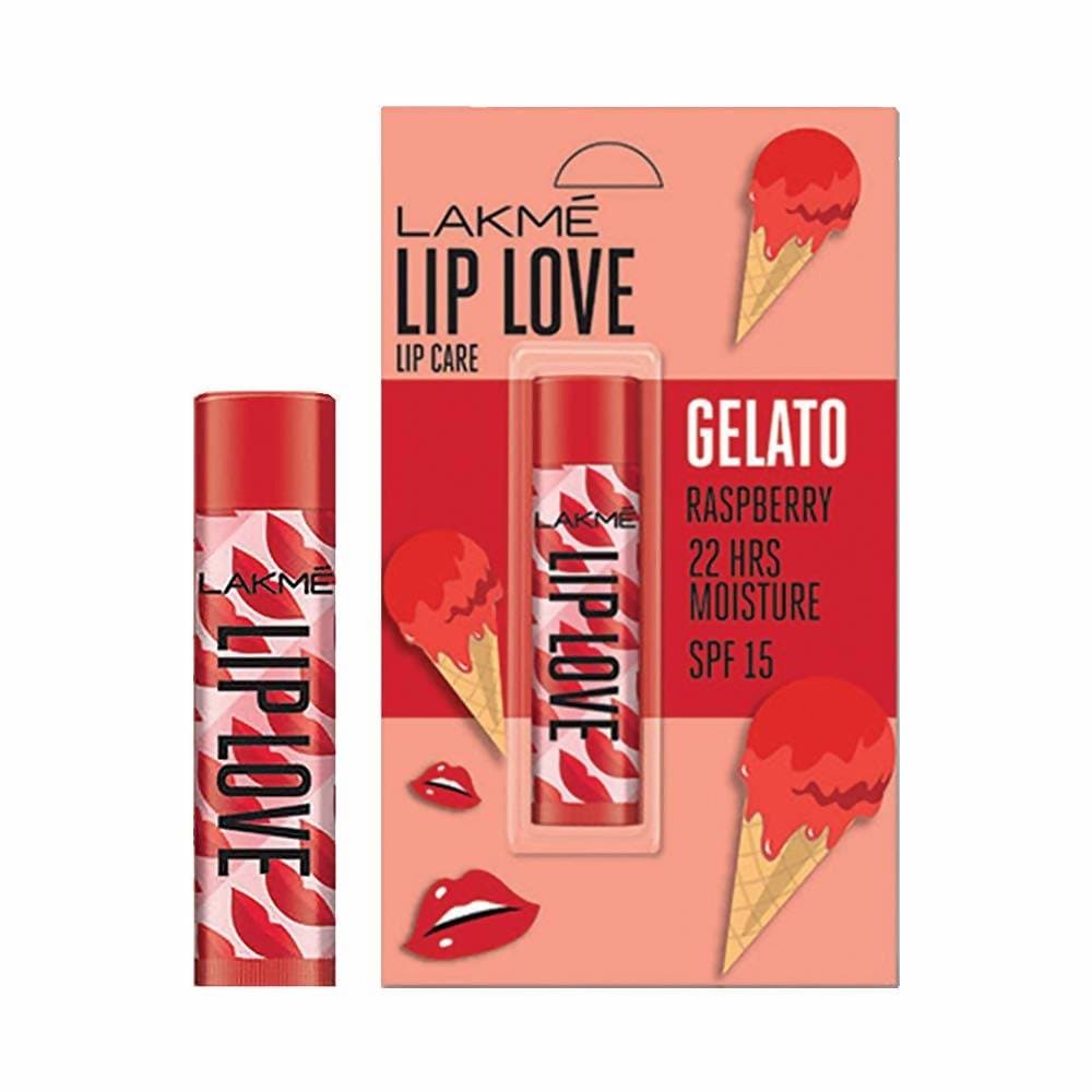Lakme Lip Love Gelato Chapstick - Raspberry