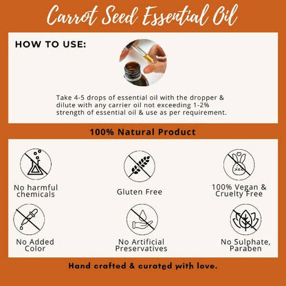 Organicos Carrot Seed Essential Oil