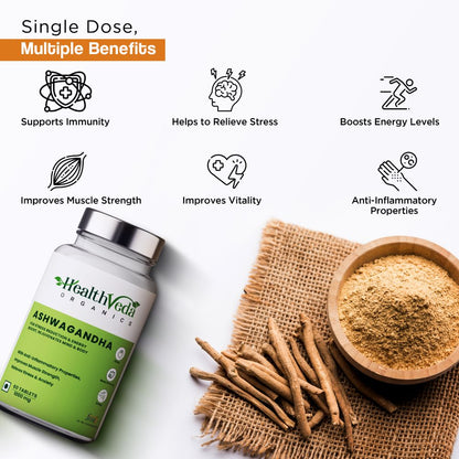 Health Veda Organics Ashwagandha Tablets