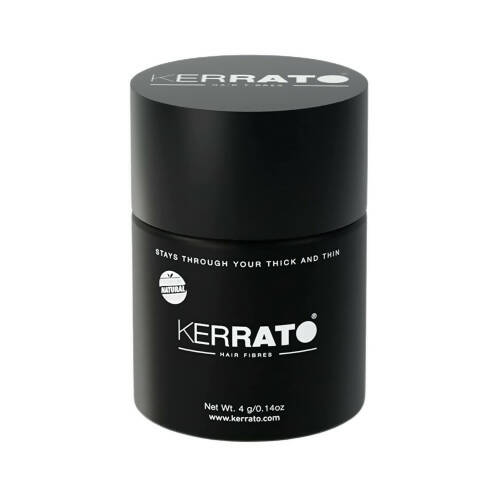 Kerrato Hair Fibres For Thinning Hair (Natural Black) - BUDNE