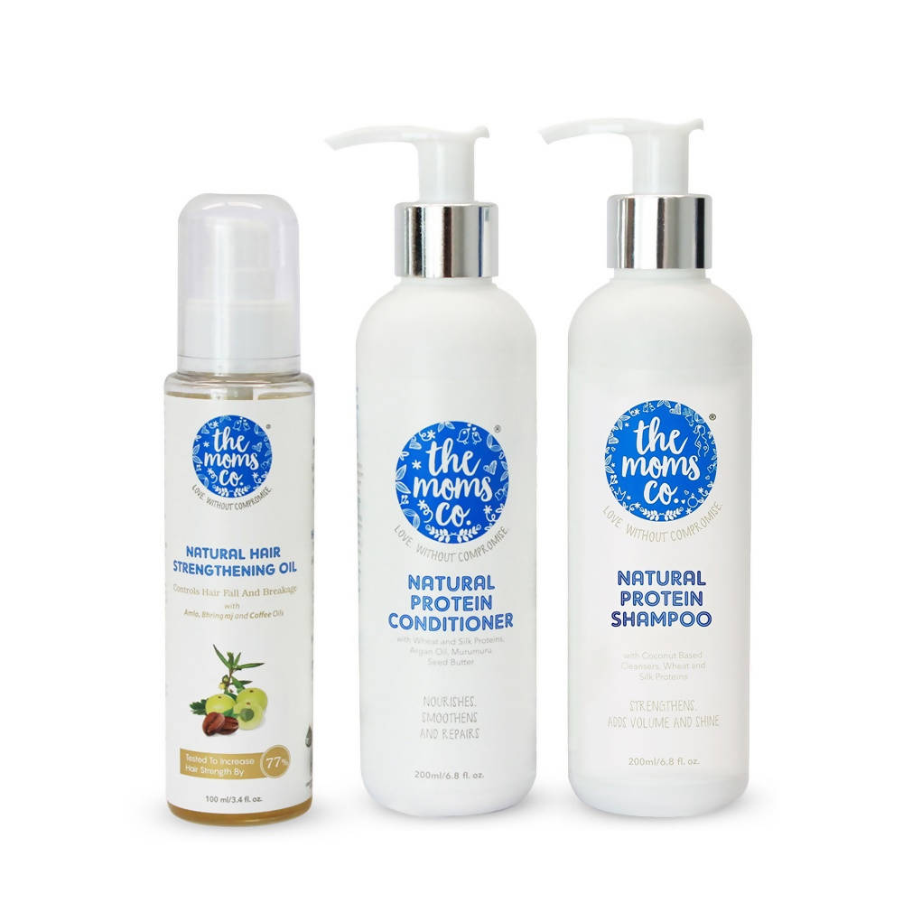The Moms Co Natural Anti-Hair Fall Complete Care Kit -  buy in usa 