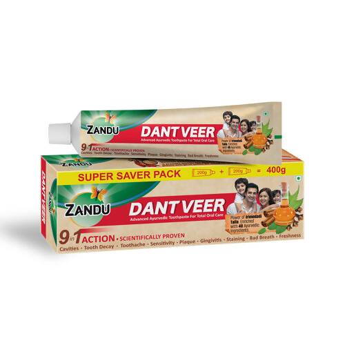 Zandu Dant Veer Toothpaste - BUDEN