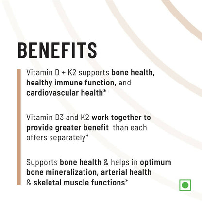 Unived Basics D3+K2 (MK-7) | Vegan Vitamin D3 600 IU & Vitamin K2-7