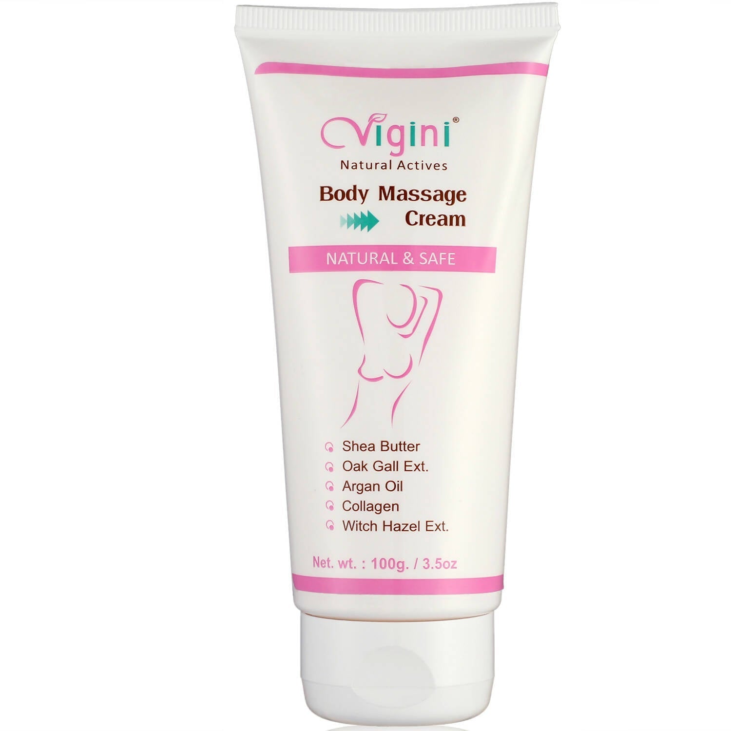 Vigini Natural Actives Bust Breast Body Toner Firming Massage Oil Cream - BUDNE