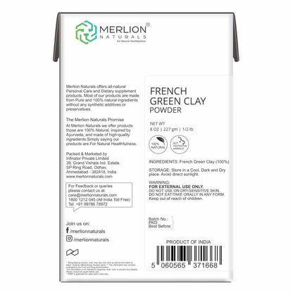 Merlion Naturals French Green Clay Powder