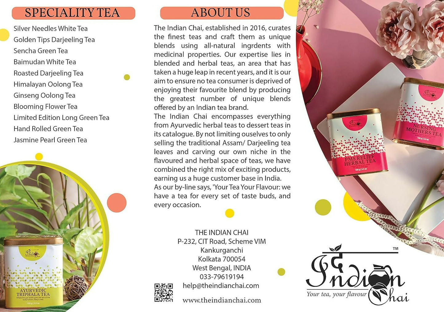 The Indian Chai - Ayurveda Wellness Tea 30 Pyramid Tea Bags