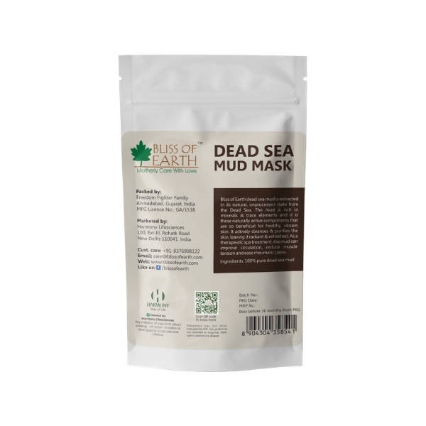 Bliss of Earth Mineral Rich And Natural Dead Sea Mud Mask