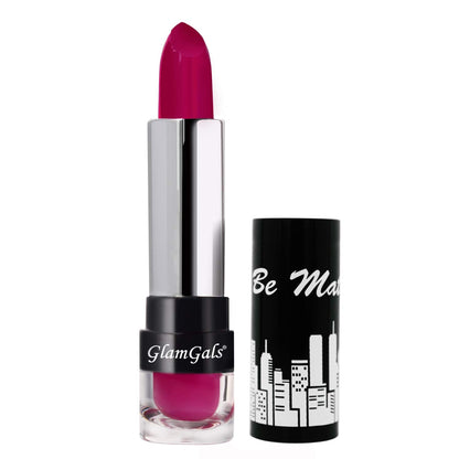 Glamgals Hollywood-U.S.A Matte Finish Kiss Proof Lipstick-Plum