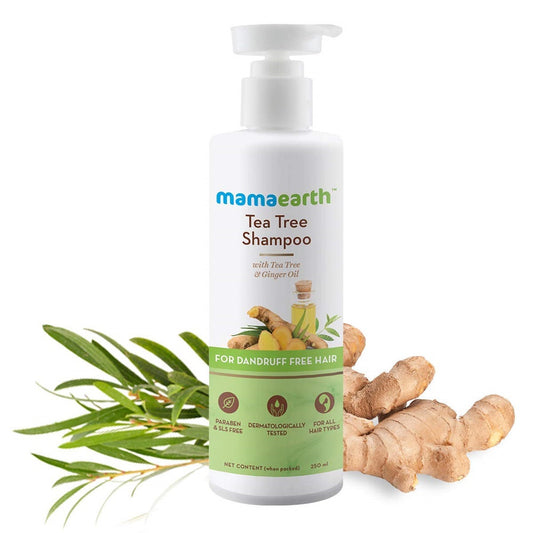 Mamaearth Tea Tree Shampoo & Onion Hair Oil