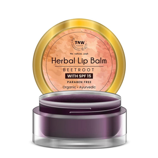 The Natural Wash Beetroot Herbal Lip Balm - BUDNE