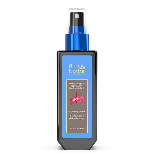 Blue Nectar Briganantadi Hair Tonic with Almond Rosemary Oil for Hair Growth - Buy in USA AUSTRALIA CANADA