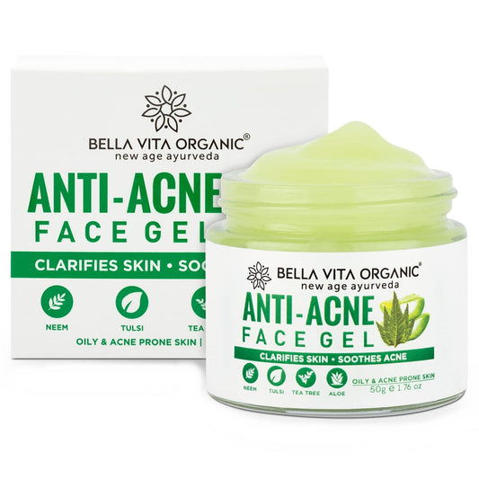 Bella Vita Organic Anti Acne Face Gel Creme - BUDNE
