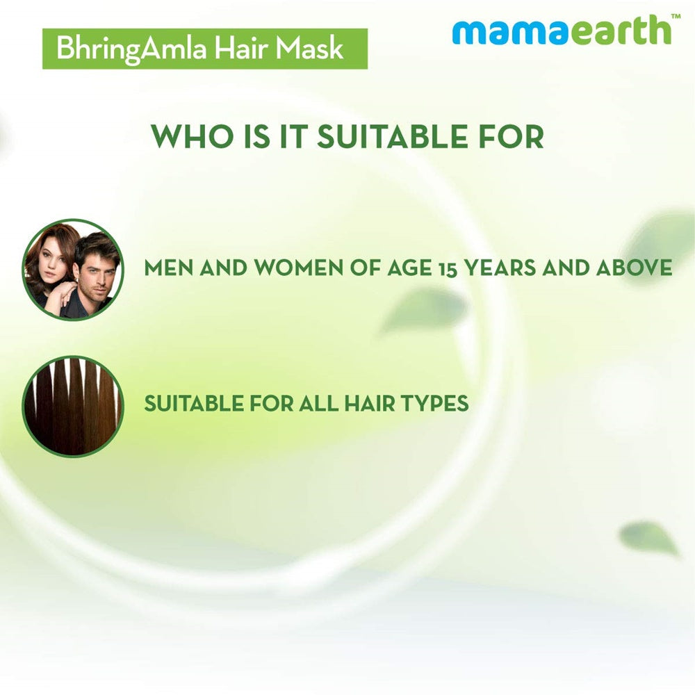 Mamaearth Bhringamla Combo Pack (Hair Oil, Hair Mask, Shampoo & Conditioner)