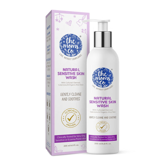 The Moms Co Natural Sensitive Skin Wash -  USA, Australia, Canada 