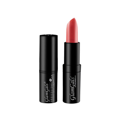 Glamgals Hollywood-U.S.A Matte Finish Kiss Proof Lipstick-Brick Red - BUDNE