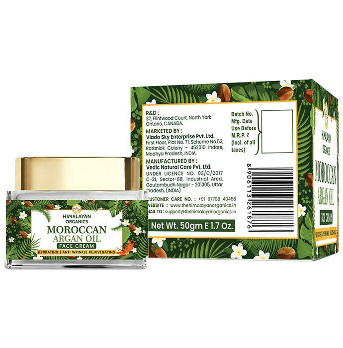 Himalayan Organics Moroccan Argan Oil Face Cream