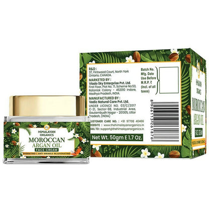 Himalayan Organics Moroccan Argan Oil Face Cream