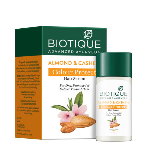 Biotique Advanced Ayurveda Bio Almond and Cashew Fresh Replenishing Hair Serum - Buy in USA AUSTRALIA CANADA