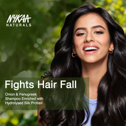 Nykaa Naturals Anti-Hair Fall Shampoo With Onion, Fenugreek