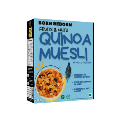 Born Reborn Quinoa Muesli with Honey Fruits and Nuts -  USA, Australia, Canada 